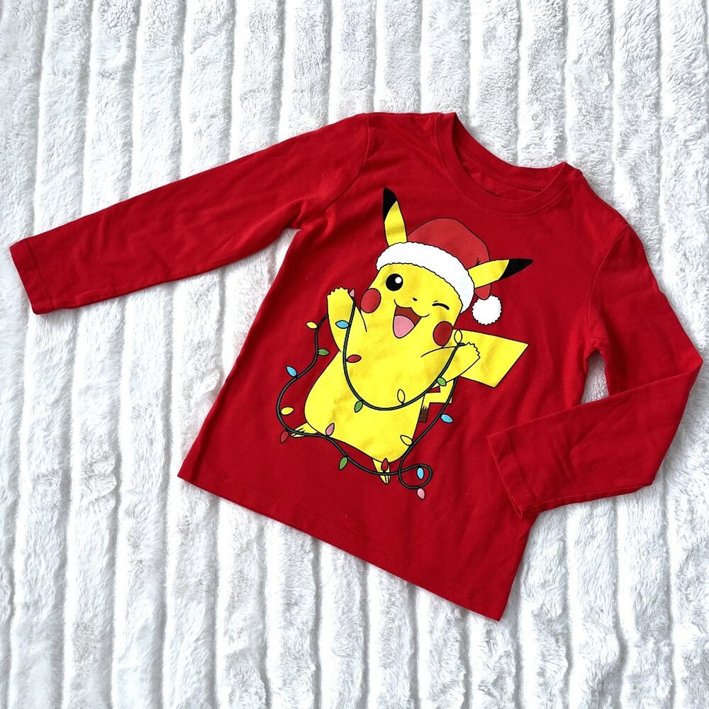 NEW Kids jumping beans Pokemon T-Shirt (Red) 6